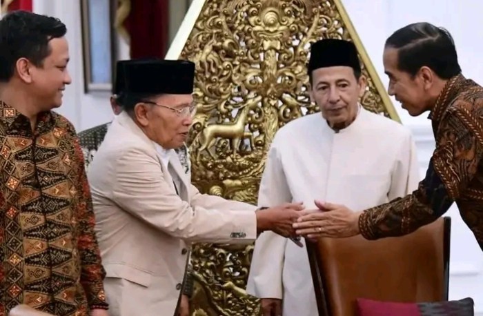 Hubungan Habib Luthfi bin Yahya dengan tokoh-tokoh politik Indonesia.