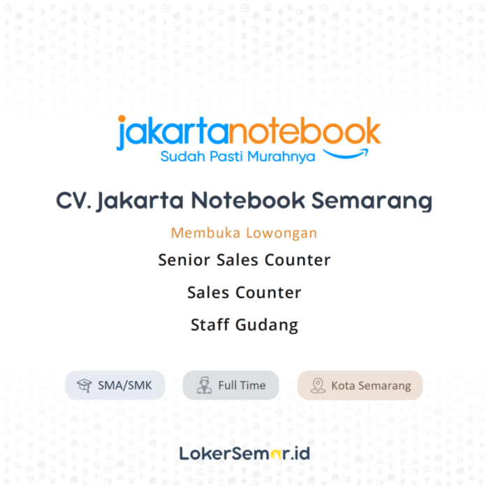 Jakartanotebook semarang