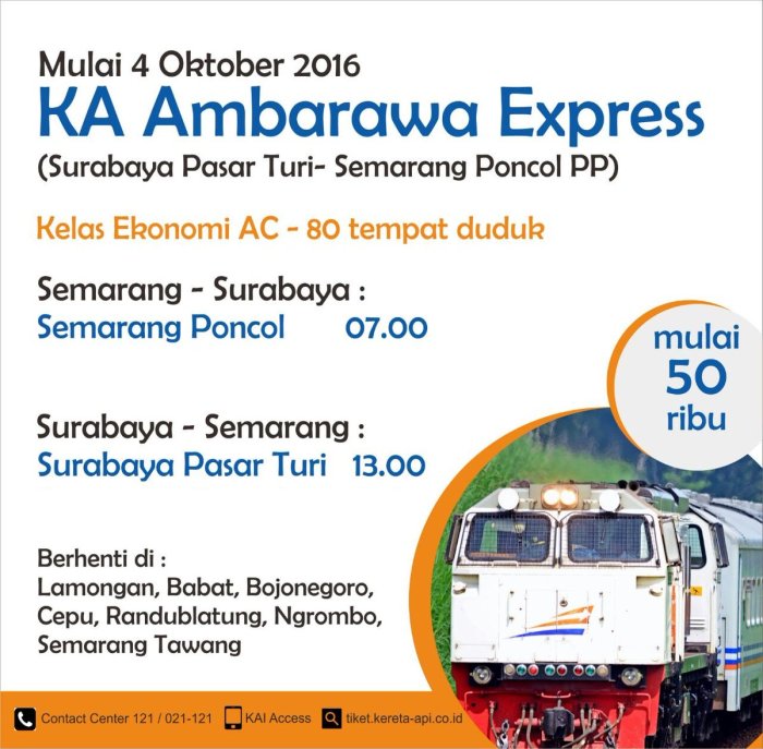 Kereta solo semarang