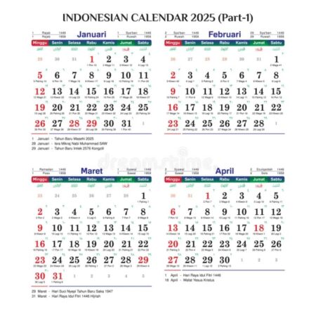 Hari libur nasional Indonesia 2025 lengkap dengan cuti bersama