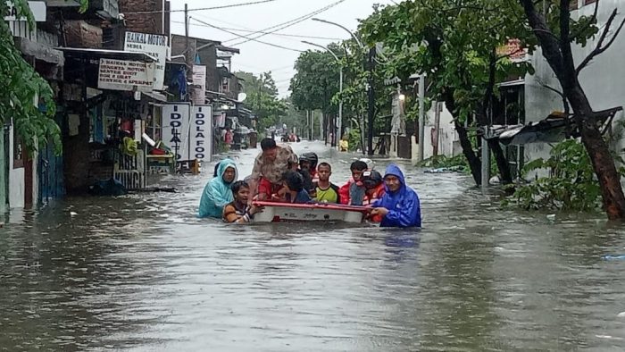 Kondisi banjir semarang hari ini