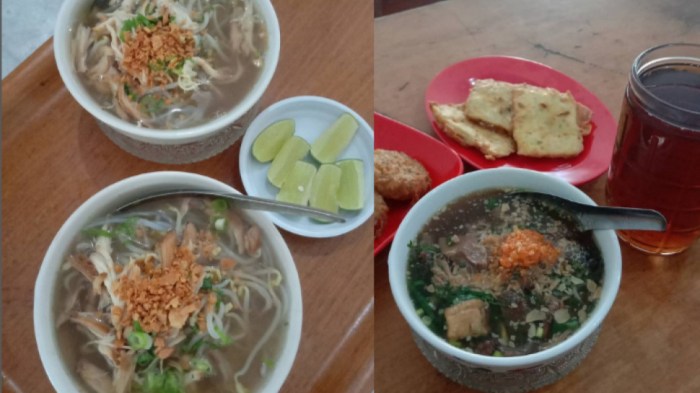 Soto ayam khas semarang pak man