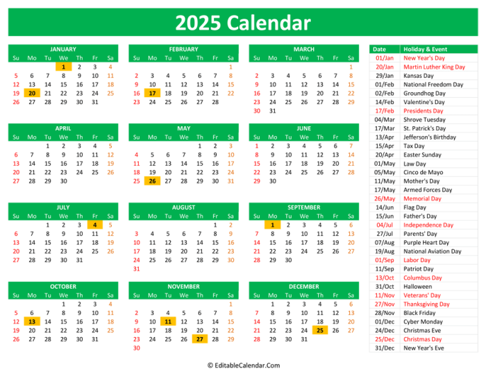 Kalender 2025 indonesien hochformat