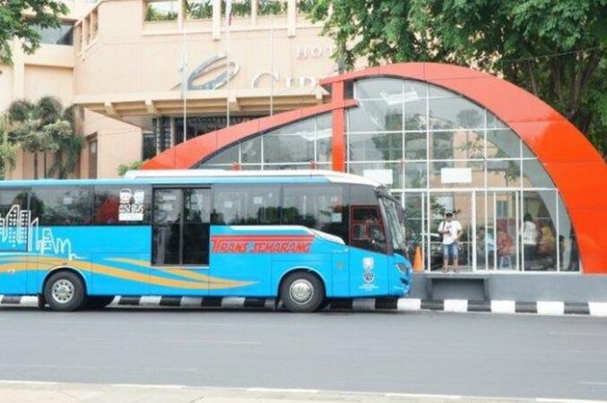 Cara naik brt semarang