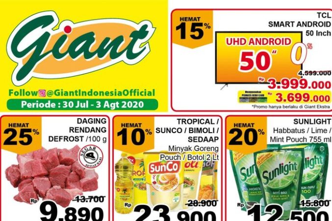 Promo giant minggu ini