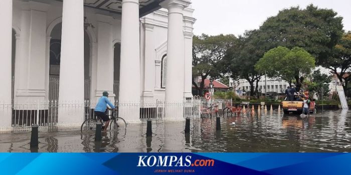 Kondisi banjir semarang hari ini