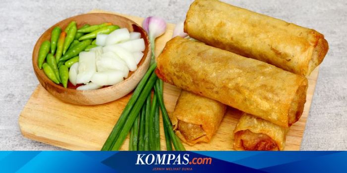 Cara pembuatan lumpia semarang