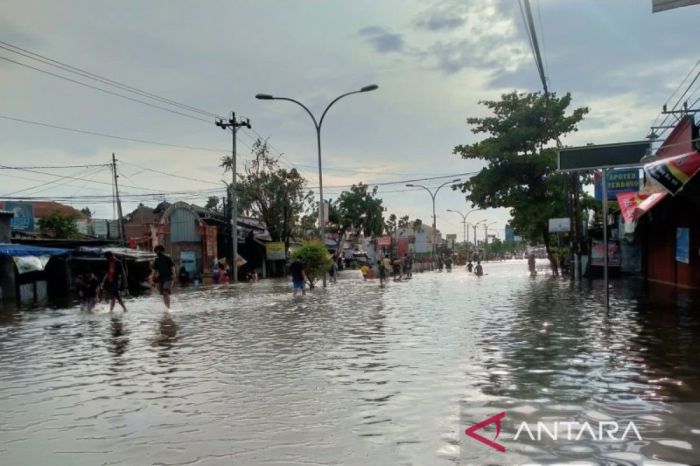 Apakah daerah beteng semarang banjir saat hujan