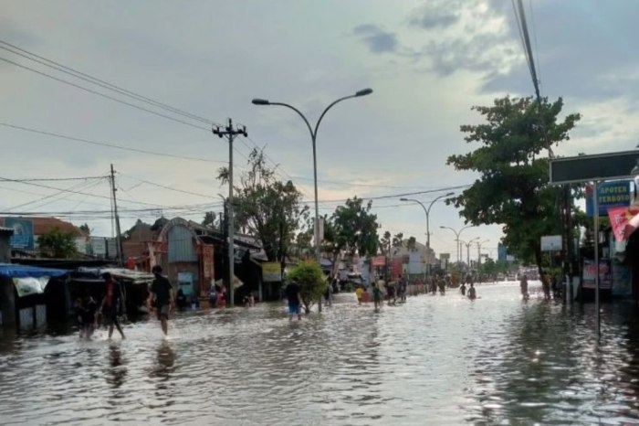 Banjir semarang malam ini