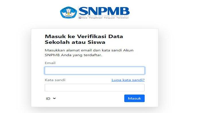 Cara melihat hasil seleksi SNBP dan jalur masuk lainnya