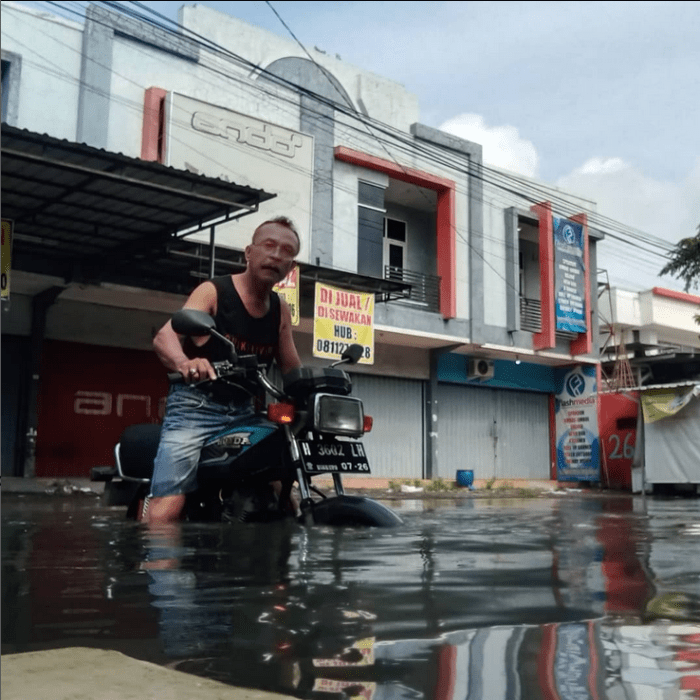 Banjir jalan gajah semarang