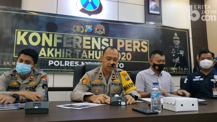 Penyebab pasti ledakan besar di Mojokerto hari ini