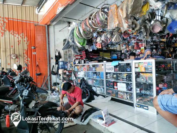 Jual peralatan otomotif sepeda motor semarang