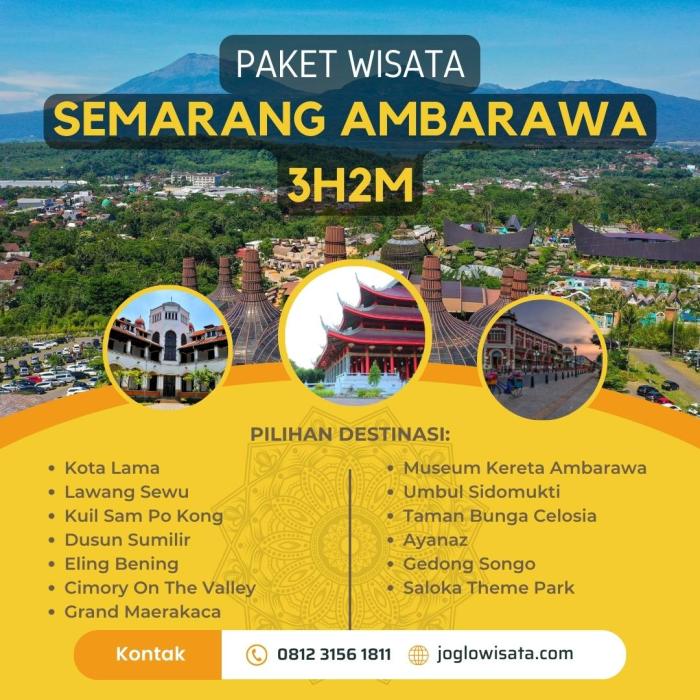 Ambarawa semarang wisata malam