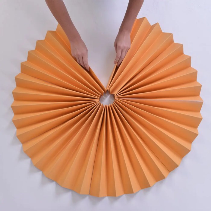 Fan hand paper diy homemade craft kids ideas waste out