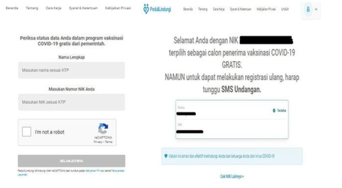 Cara daftar vaksin online semarang