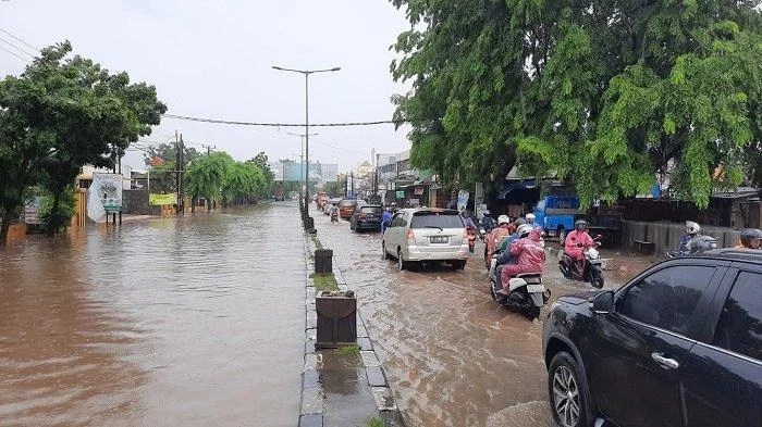 Alur pantura semarang-demak kembali terendam banjir