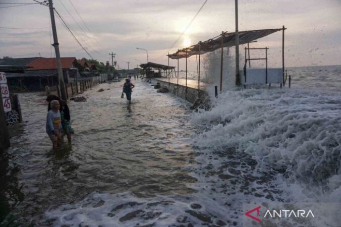 Banjir kanal barat semarang kota semarang jawa tengah