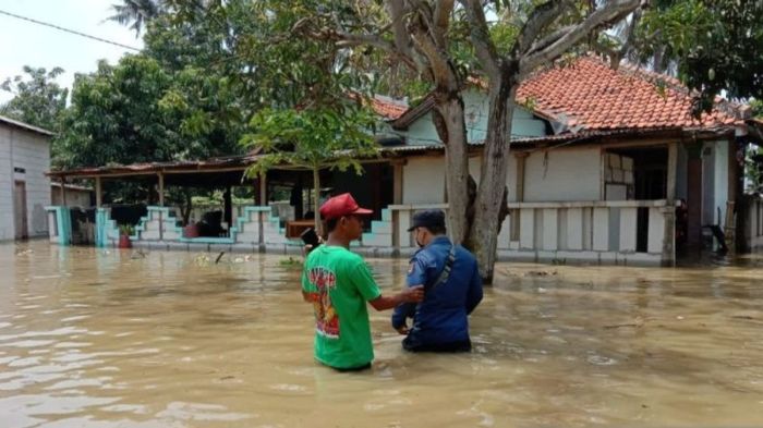 Banjir dikelurahan tanjung mas semarang