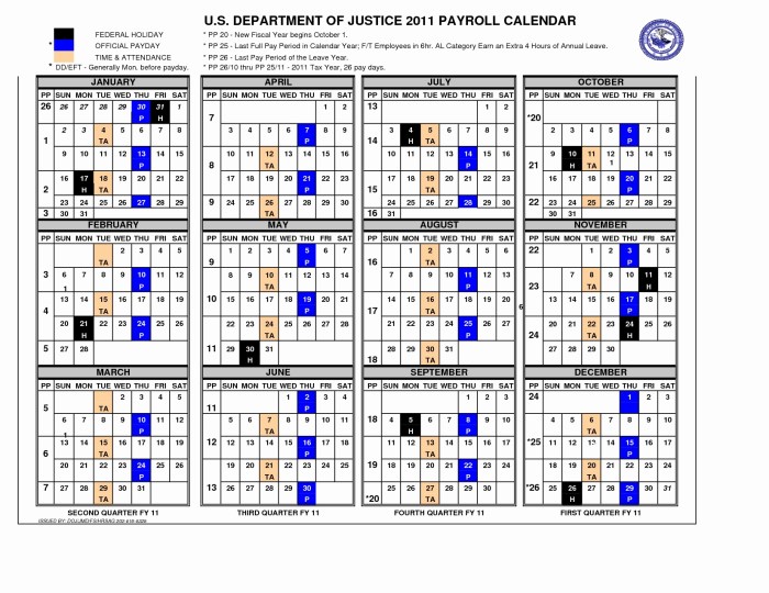 Calendar federal templates printable