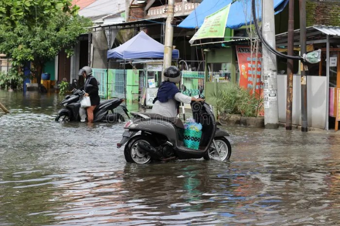 Banjir pemukiman semarang