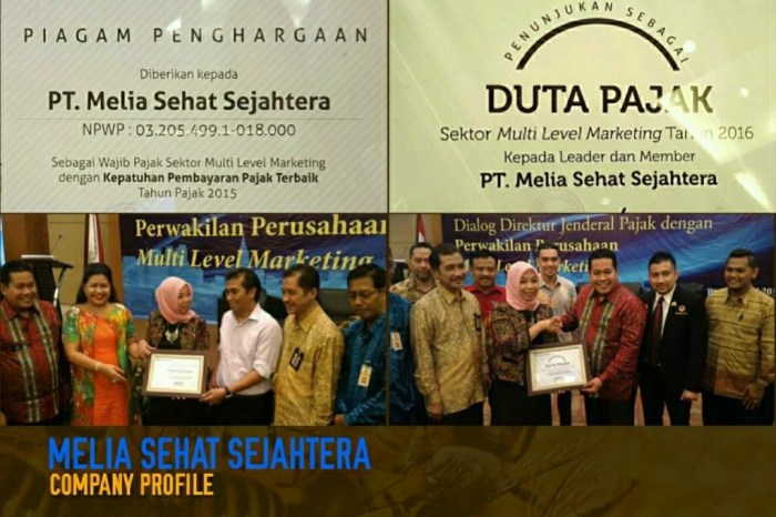 Distributor pt melia sehat sejahtera kota semarang bali