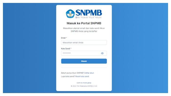 Cara daftar SNPMB 2024 dan membuat akunnya