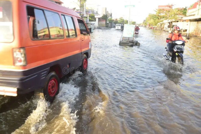 Banjir rob semarang terbaru