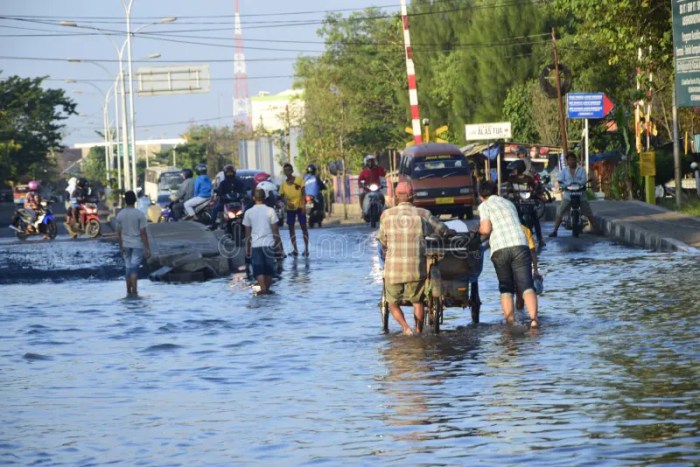 Banjir kaligawe semarang hari