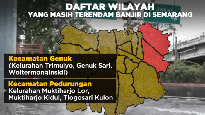 Info banjir semarang terkini