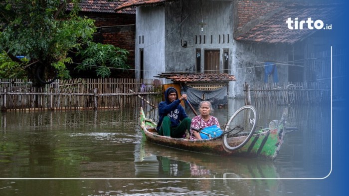 Banjir pelabuhan semarang