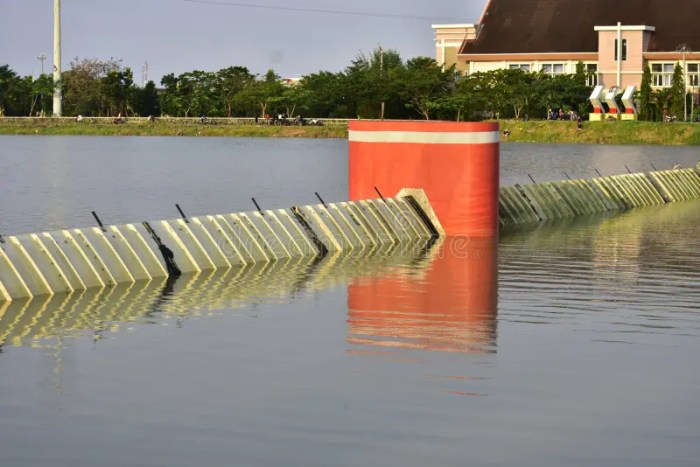 Foto kali banjir kanal barat kota semarang